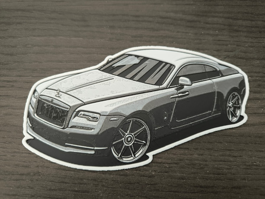 rolls royce gespenst hutschmiede by abonnieren kunst 2d fahrzeug wagen luxus rolls royce rollen 3d print model - Mito3D