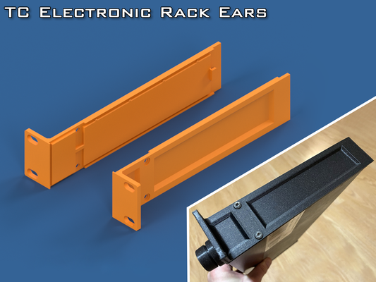 tc electronic g-major triple-c rack ears by filip honz rek hobby & diy ear spare triple gmajor triplec 3d print model - Mito3D