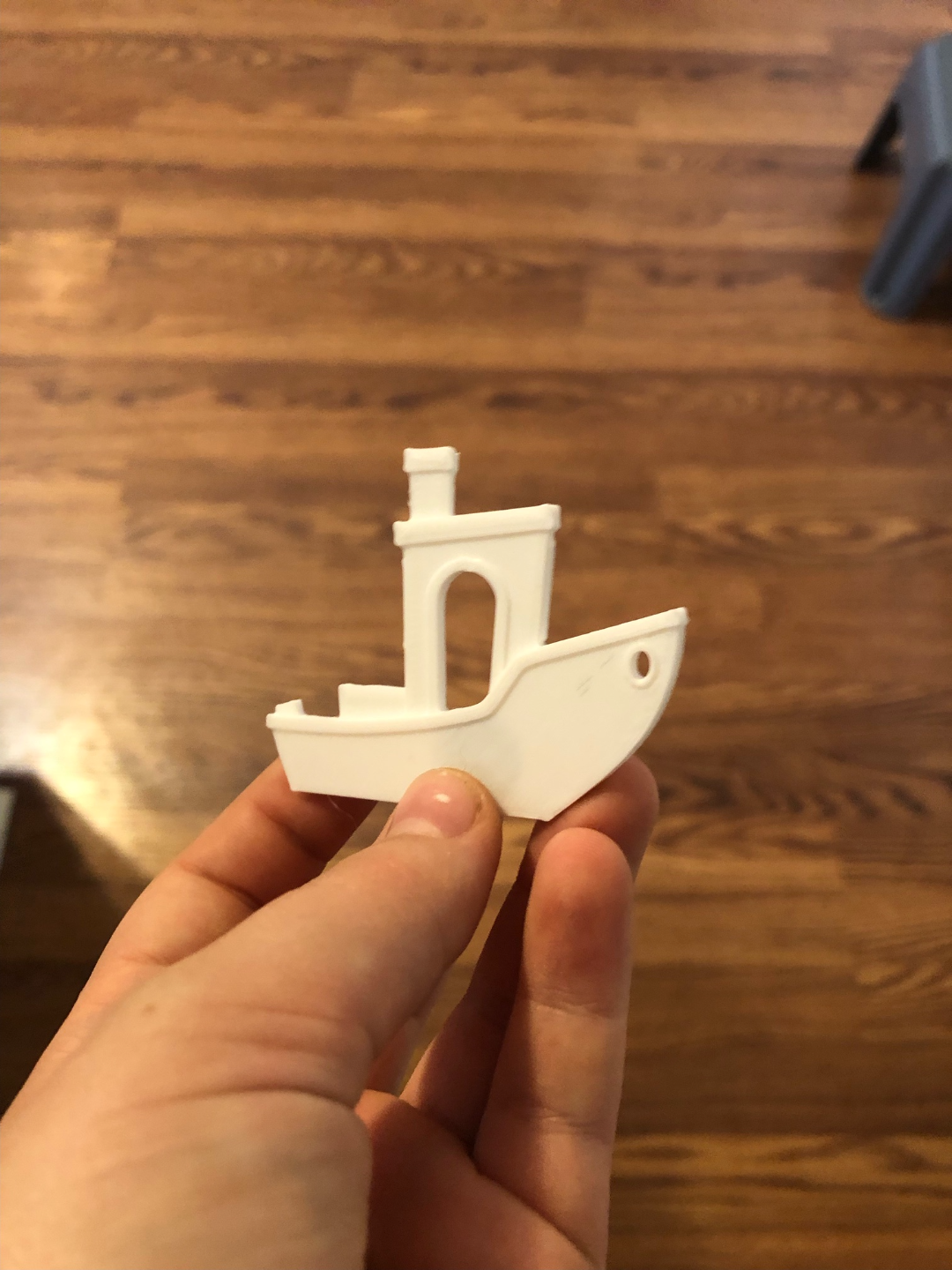 flat benchy a magnet by i cox art 2d 3D print model - Mito3D