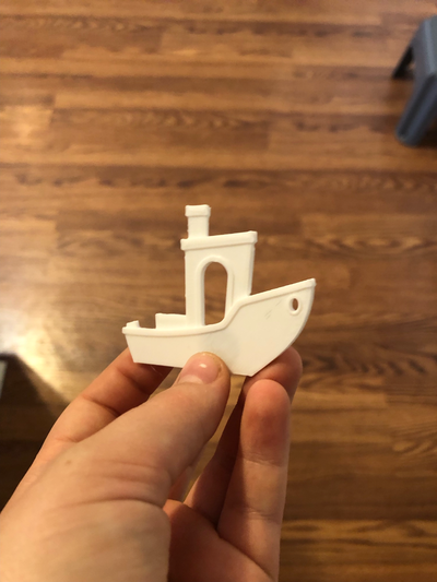 benchy magnet by cox kunst 2d 3d print model - Mito3D