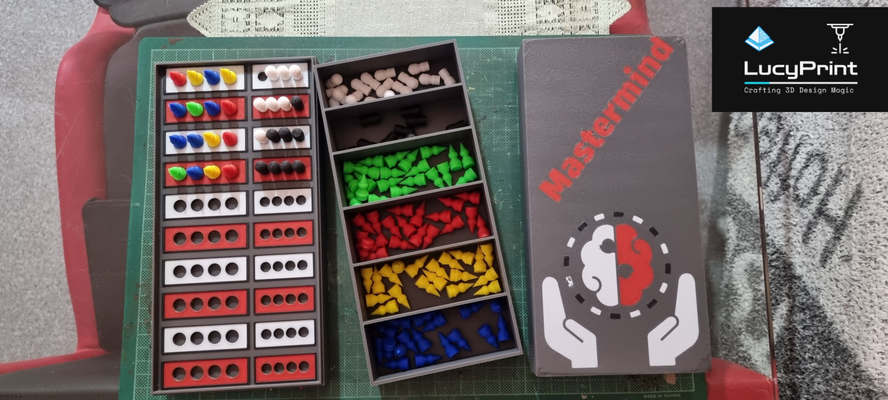 mastermind tafel spiel by lucyprint spielzeuge spiele spielen bewertung spass familie 3d print model - Mito3D