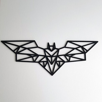 batman wall decoration by roket one household decor walldecor walldecoration 3d print model - Mito3D