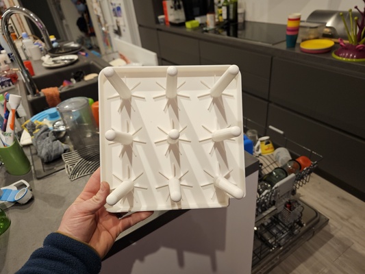 botella secadora max talla diseñado bambu laboratorio x1c by matthiasdeblaiser casa modelos cocina 3d print model - Mito3D