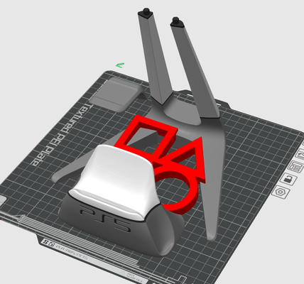 ps5 kulaklık kontrolör ayakta durmak in barış iplik yeniden karıştırılmış by rober7crow hobi kendin yap elektronik oyun istasyonu aksesuar sıra 3d print model - Mito3D