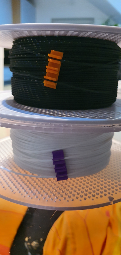 universal mini filament clip 1 75mm by rober7crow 3d drucker teile einfach 175filamentclip 3d print model - Mito3D