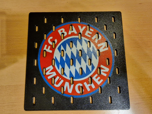 ikea skadis fc bayern m nchen logo 220 remixato by nobody28 utensili organizzatori monaco 3d print model - Mito3D