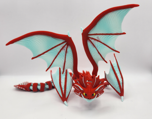 flexi fit wolke jumper drachen by philipp spielzeuge spiele zeichen artikuliert ams mini spielzeug mehrfarben drucken ort 3d print model - Mito3D