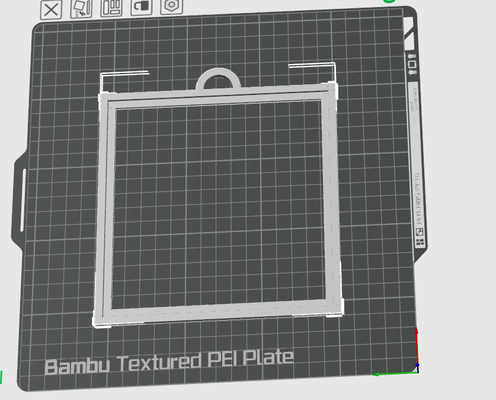 bilderrahmen 150mm by bothoma generativo 3d modello fucina cappelli litofania 3d print model - Mito3D