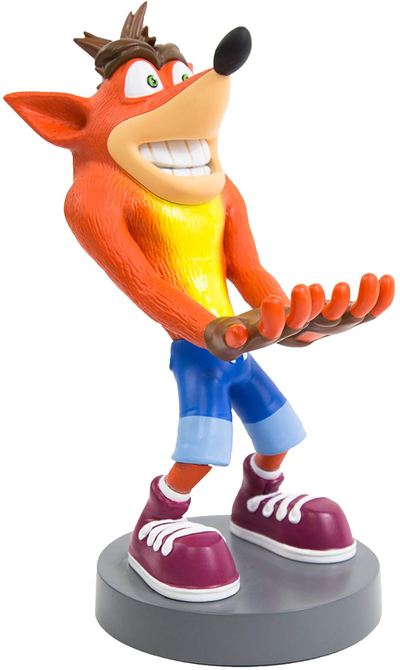 crash bandicoot by basso nicolas jouets jeux personnages playstation sony manette supporter 3d print model - Mito3D