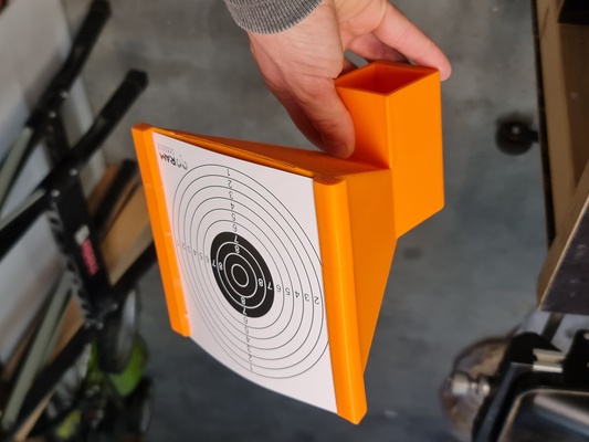 bb shooting target 140mm by matthiasdeblaiser toys & games outdoor airsoft 3d print model - Mito3D