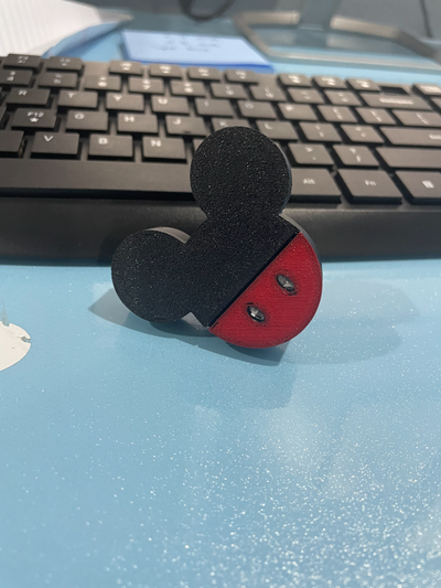 mickey maus knopf neu gemischt by herrje haushalt dekor möbel griff 3d print model - Mito3D