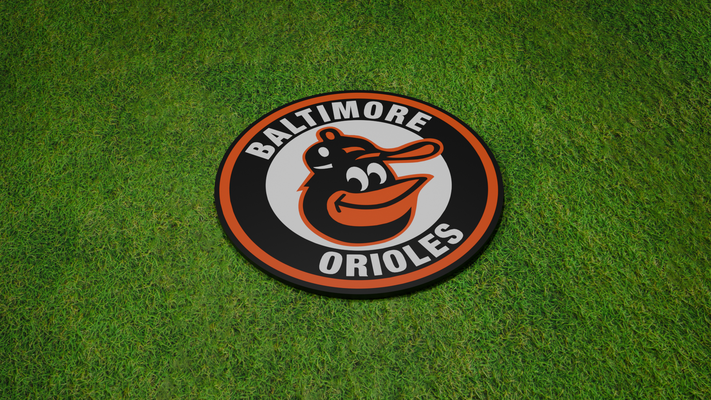 baltimore orioles coaster by miker73 household decor mlb baseball coasters 3d print model - Mito3D