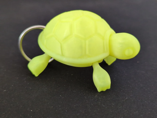 cutie baby turtle keychain remixed by z3dartandtech tools gadgets cute articulated keyring printinplace funny 3d print model - Mito3D