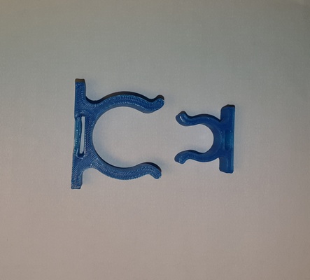 pipe bracket 10 12 14 16 18 20etc up to 100 mm by janne household house models clamp 3d print model - Mito3D