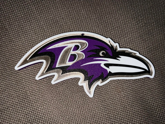 baltimore raven nfl by munark passatempo faça esporte ar livre corvos 3d print model - Mito3D