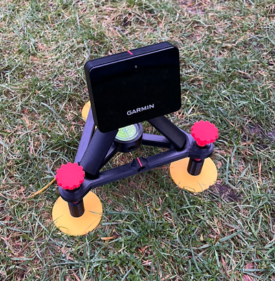 garmin approach r10 golf launch monitor stand remixed by daniel-guddas hobby & diy sport outdoors 3d print model - Mito3D