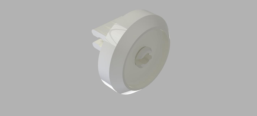 miele dishwasher basket roller 2372352 by big appl3 tools machine roll replacement 3d print model - Mito3D