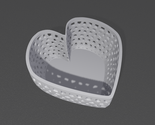 sch ne ciotola cuore by acemoon0803 generativo 3d modello my vaso 3d print model - Mito3D