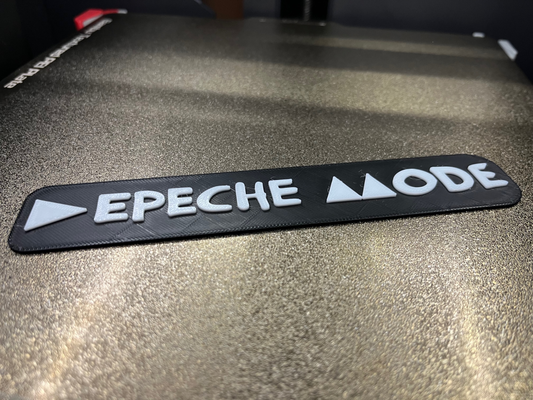 depeche mode bookmark by mariob household decor 80s dm lesezeichen 3d print model - Mito3D