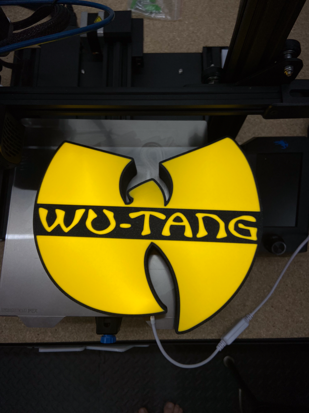 wu tang caja ligera by jbizall arte señales logos 3D print model - Mito3D