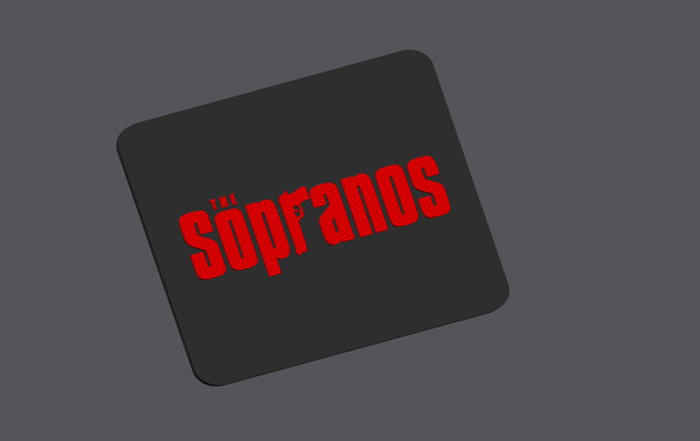 sopranos - tv by mateibocancios household decor sign logo 3d print model - Mito3D