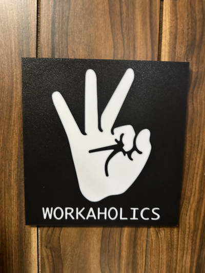 workaholics logotipo caixa luz parede arte by tropicgtiturbo 2d central comédia correspondência 3d print model - Mito3D