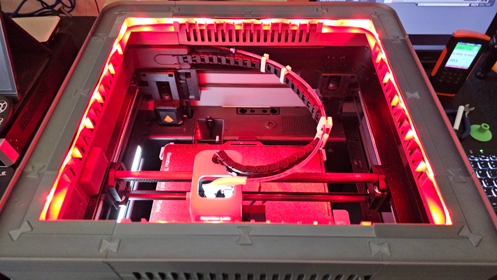 hcr system highly configurable riser by darren 3d printer accessories led vent ams 3d print model - Mito3D