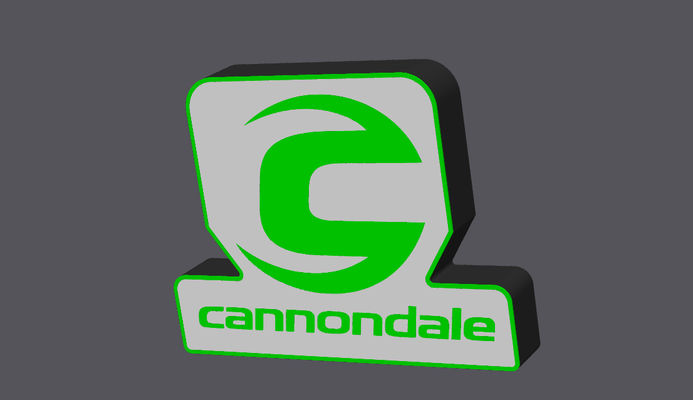 cannondale led light box by tino 1981 hobby & diy lightbox 3d print model - Mito3D