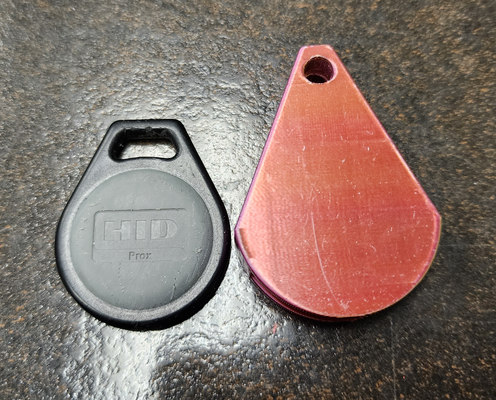 hidden fob by thekirklands household office keyfob cover work 3d print model - Mito3D