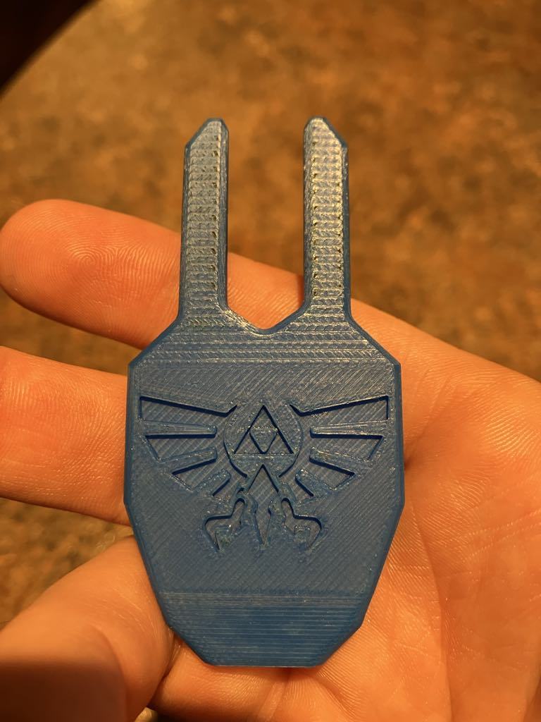 golf divot riparazione attrezzo zelda by marc andre passatempo fai sport all'aperto triforce accessori 3D print model - Mito3D