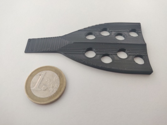 ergonómico pegamento dispensador 10mm by z3dartandtech herramientas espátula epoxi 3d print model - Mito3D