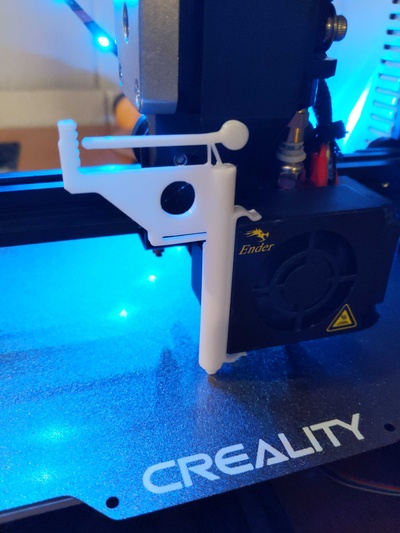 ender 3 comporre indicatore manuale z sonda remixato by porcellino 3d stampante accessori livello quadrante ender3 livellamento 3d print model - Mito3D