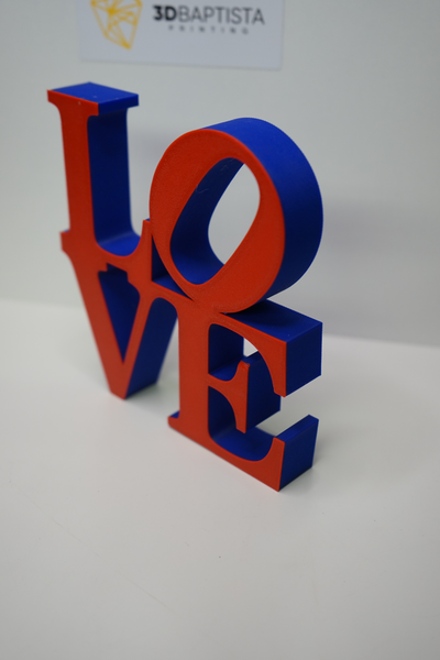 amore logo by 3d battista stampa domestico arredamento 3d print model - Mito3D