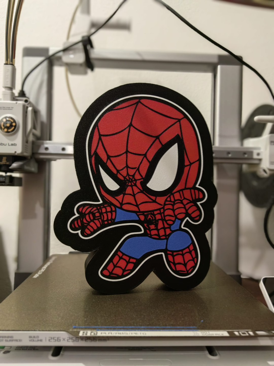 spidey lumière boîte by borges sofia ménage décor boite araignée 3D print model - Mito3D