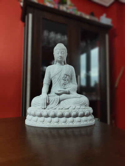 thailand buddha remixed by spary3d art sculptures scuplture budda buddah deco sculpture dekoration bambu bambulab marble ornament 3d print model - Mito3D