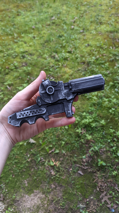 batman 2022 bilek monte uğraşmak tabanca by looper952 sahne cosplays kıskaç kanca dc kostüm oyunu destek 3d print model - Mito3D