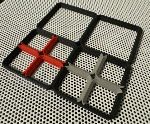 half size gridfinity plato base divisor by jamesragnar herramientas organizadores 1x1 mini talla 3d print model - Mito3D