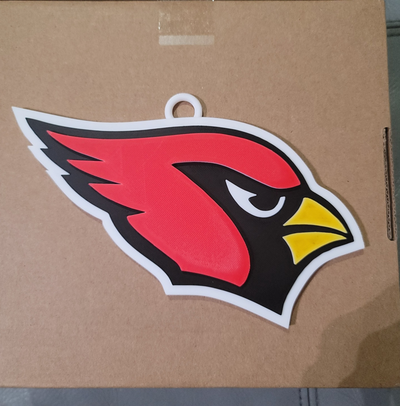 arizona cardenales 3d logo 180mm serie by tiendas comestibles pasatiempo bricolaje diy deporte aire libre nfl deportes equipo cadena fútbol 3d print model - Mito3D