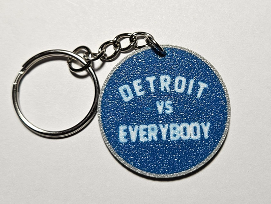 detroit vs keychain by warlock fashion models lions 3d print model - Mito3D