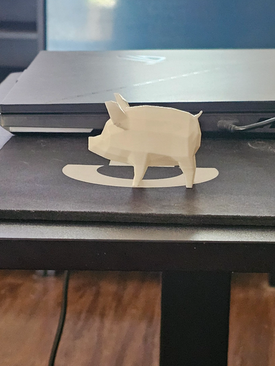 porc by beamr39 miniatures animaux porcin animal art ferme 3d print model - Mito3D