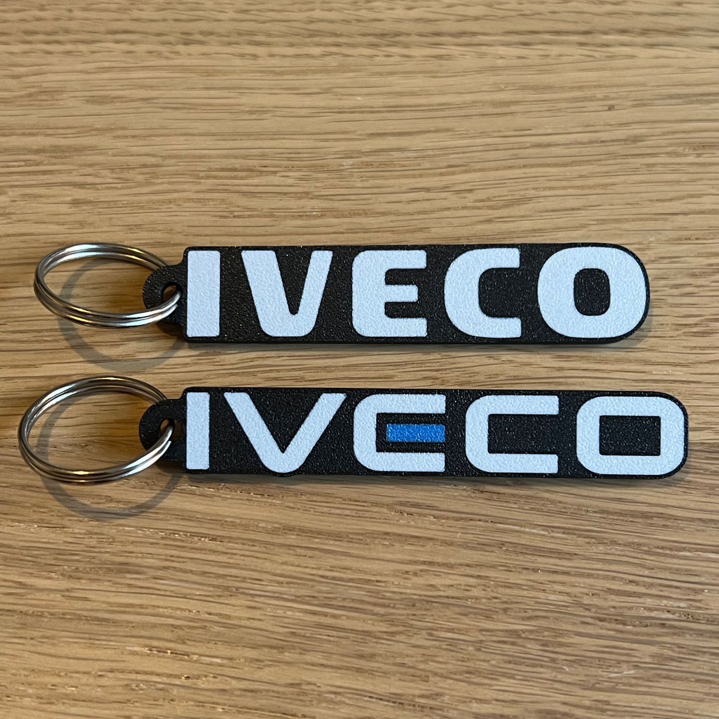 iveco anahtarlık klasik logo portachiavi yeni e classico by 3dingo sanat işaretler logolar araç ticari araçlar reklam gadget accessori aksesuarlar 3D print model - Mito3D