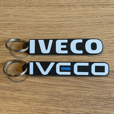 iveco llavero clásico logo portachiavi clasico by 3dingo arte señales logos vehículo comercial vehículos artilugio accessori accesorios 3d print model - Mito3D