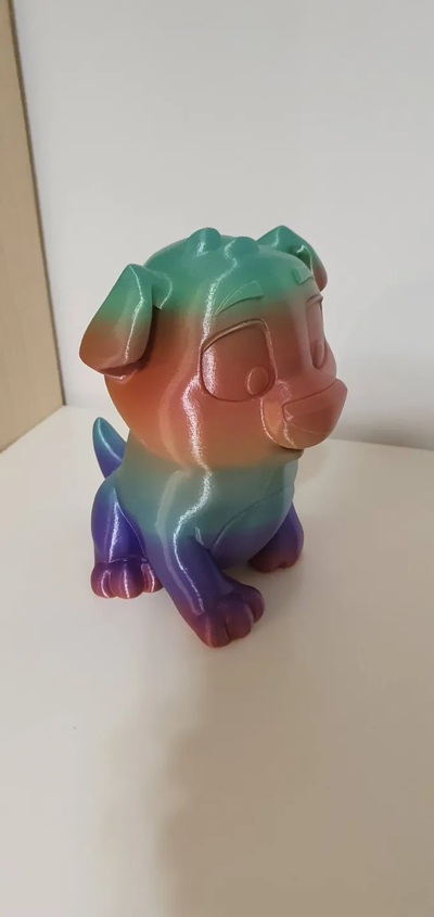 dog bank coin remixed by neggan toys & games 3d print model - Mito3D