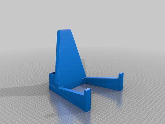 electric guitar beveled stand remixed by dan-vibin hobby & diy music holder 3d print model - Mito3D