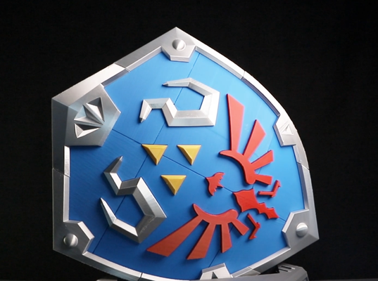 zelda hilia proteger hylian by 3d fabricante juguetes juegos caracteres 3d print model - Mito3D