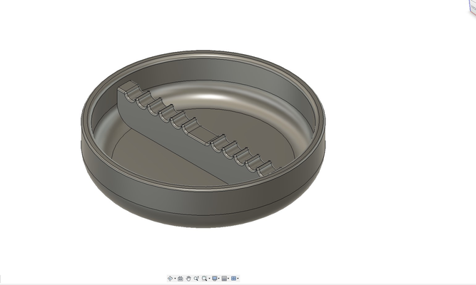 cendrier by kalon créations ménage maison modèles bar 3d print model - Mito3D