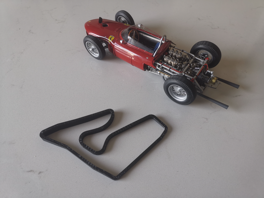 f1 formula 1 spielberg rosso toro squillare traccia modello elevazione by madutt arte 2d circuito corsa macchina concorrenza 3d print model - Mito3D