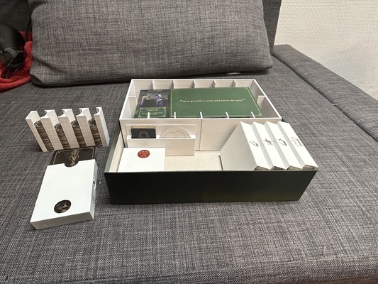 villainous box insert by mc taz man toys & games board game disney boardgame boxinsert 3d print model - Mito3D