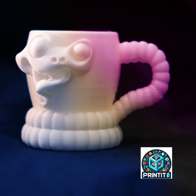 serpiente by printito casa decoración hogar lindo fantasía niños 3d print model - Mito3D