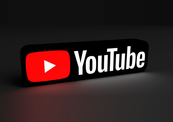 youtube hafif kutu led lamba by 3dacores sanat işaretler logolar youtuber logo 3d print model - Mito3D